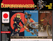 Tablet Screenshot of kuwahara-bmx.com